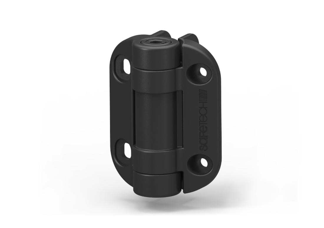 Aluminum Ornamental Gate Hinge Set