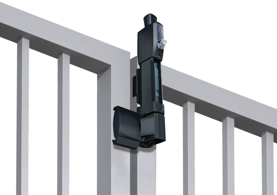 D&D Magnalatch Vertical Pull 6-Pin Lock - 10"