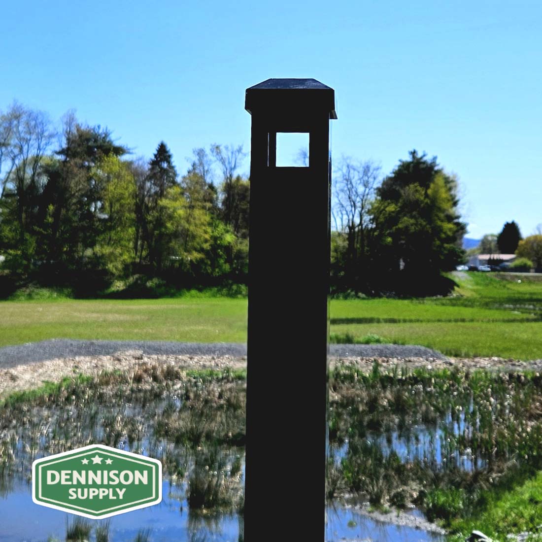 Aluminum Ornamental Line Post - R-01 Shoemaker