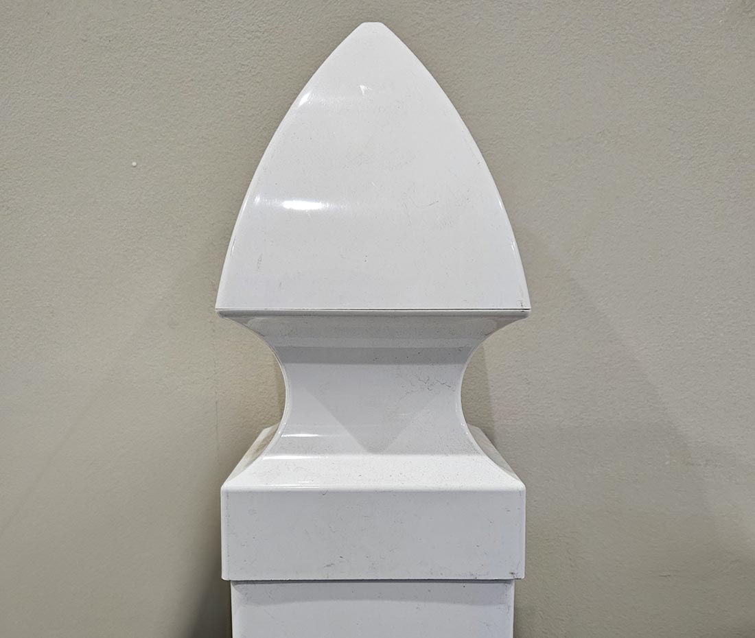 PVC Gothic post cap