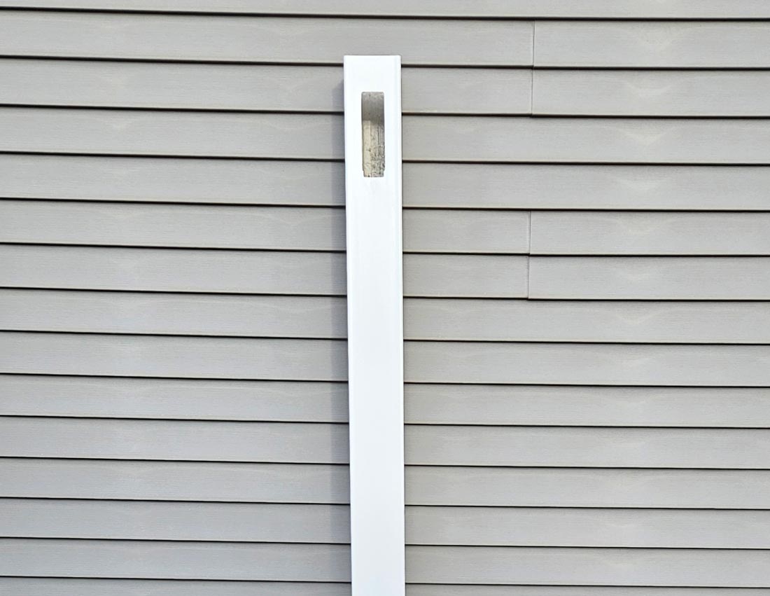 PVC End Post - Country Estates Lakeland II