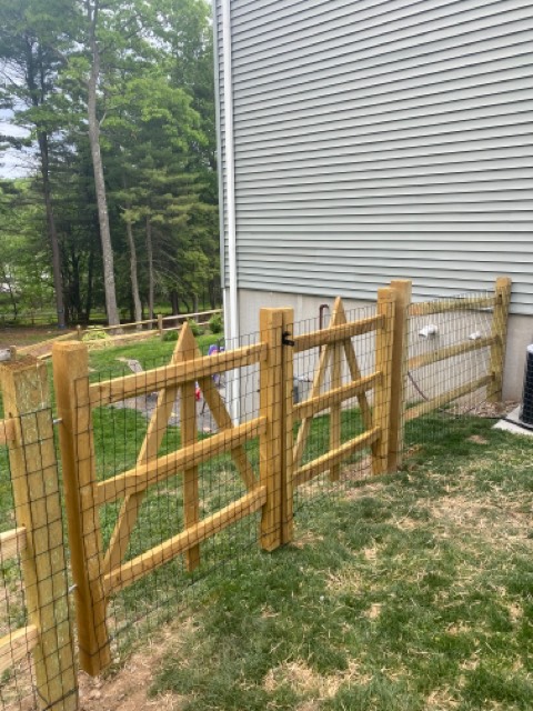 4ft Split Rail Gate