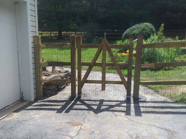 3ft Split Rail Gate